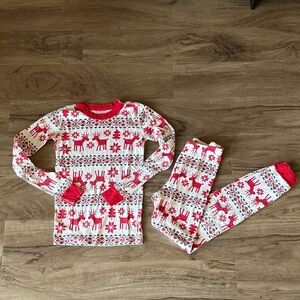 Hanna Andersson Dear Deer Holiday Pajamas Pjs Christmas HannaJams